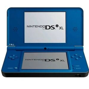Nintendo DSi XL Console - Cobalt Blue Bundle With Nintendo DS Game